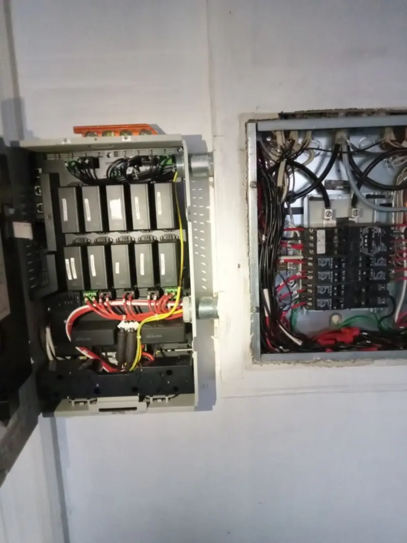 Electrical panel upgrade completed for Carbon Monoxide Detector Installation in Fort Hunt